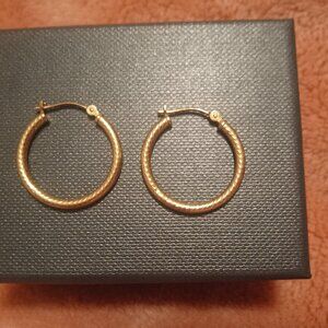10kt yellow gold earrings